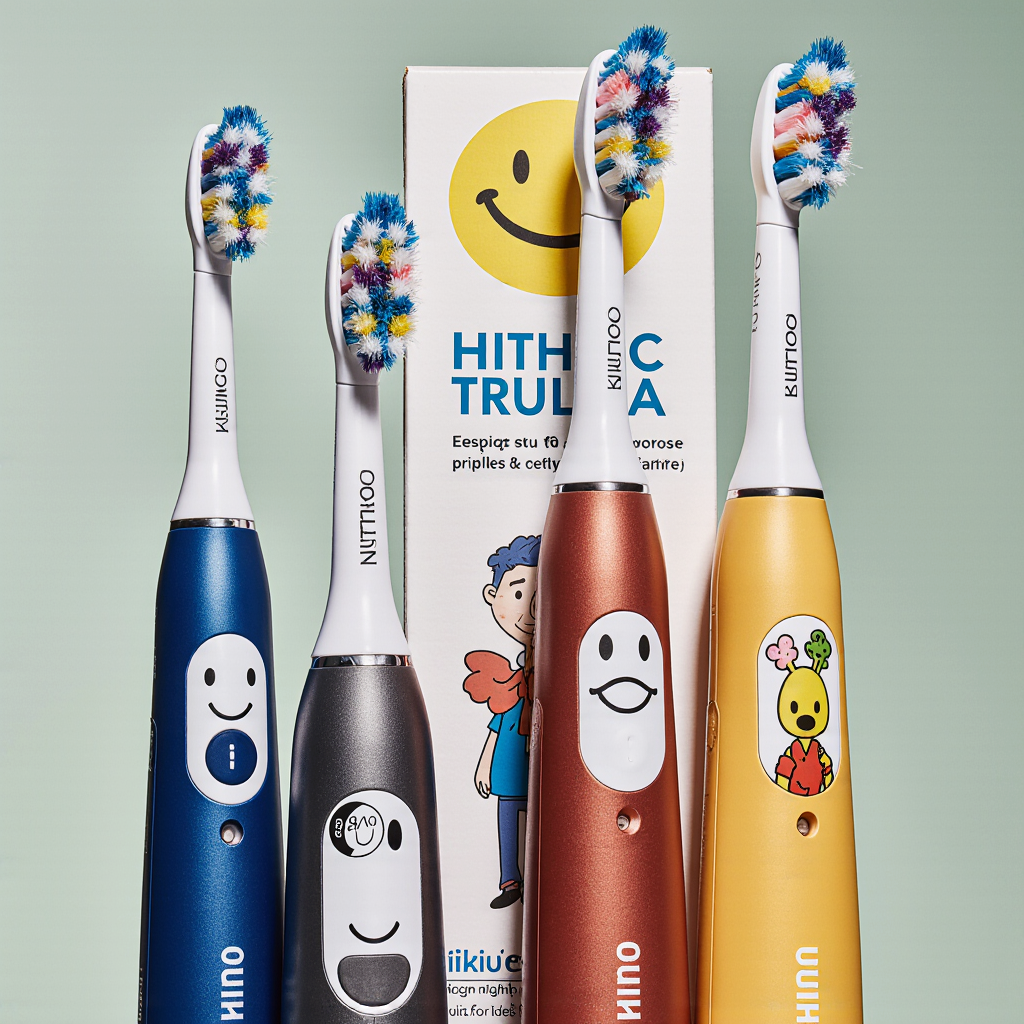 Kid-Safe Electric Toothbrush Set (Ages 3-6)