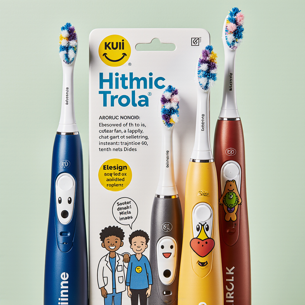 Kid-Safe Electric Toothbrush Set (Ages 3-6)